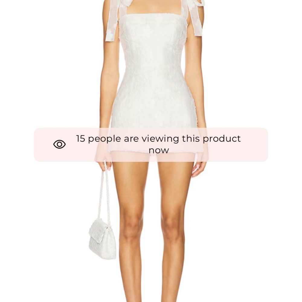 Amanda Uprichard White Mini Dress